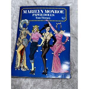 Marilyn Monroe Paper Dolls By Tom Tierney 1978 Dover Publications Vintage Book